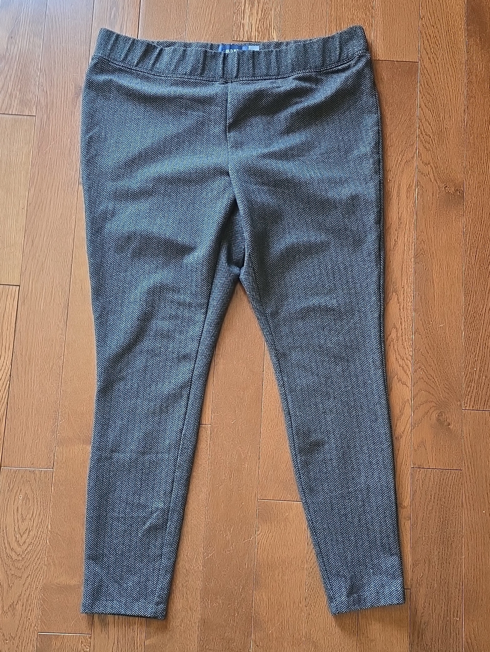 Women's Gray Knit Pull-On Ponte Pants